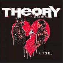 Cover for "Angel" single by Theory of a Deadman.