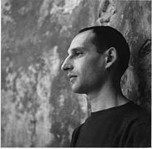 The artist Angelo Ippolito in Rome, ca. 1950.