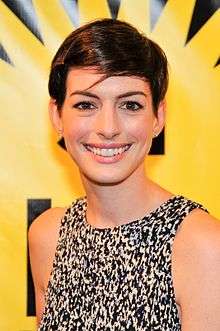 Photo of Anne Hathaway in 2014.