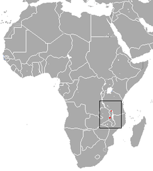 Malawi in southern Africa