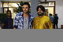 Anshul Trivedi with darshan jariwala on the sets of OXYGEN