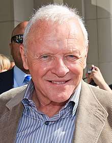 Photo of Sir Anthony Hopkins at the 2009 Tuscan Sun Festival in Cortona, Italy