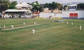The Antigua Recreation Ground during a Test match