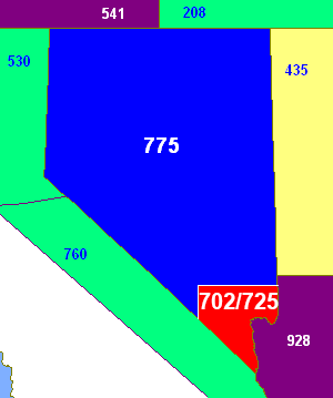 Area code 702 725 map.png