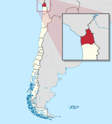 Arica and Parinacota in Chile