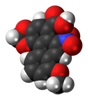 Aristolochic acid molecule