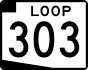 State Loop 303 marker
