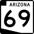 State Route 69 marker