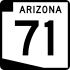 State Route 71 marker