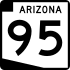 State Route 95 marker
