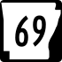 Highway 69 marker