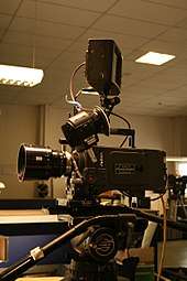 A photograph of an Arri Alexa digital motion picture camera system