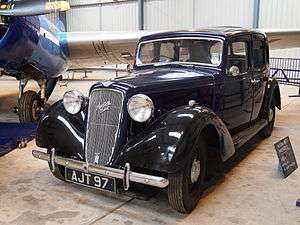 Late car with larger doors and bonnet, Shuttleworth Collection Bedfordshire