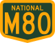 Alphanumeric National Highway shield