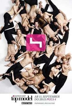 Promotional photograph of the cast of season 6 of Austria's Next Topmodel