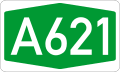 A621 motorway shield