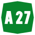A27 Motorway shield}}