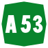 A53 Motorway shield}}