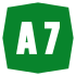 A7 Motorway shield}}