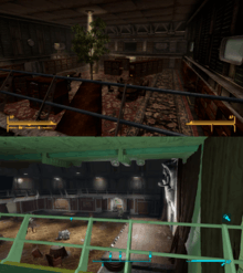 The screenshots of Autumn Leaves and Far Harbor used by Guillaume Veer to show the similarities he noticed between the two releases.