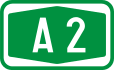 A2 Motorway shield}}