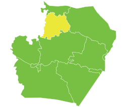 Ayn Issa Subdistrict in Syria