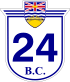 Highway 24 shield