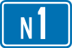 Route nationale  1 shield}}