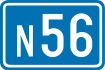 Route nationale  56 shield}}