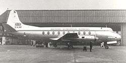 BEA Viscount 701 G-ALWE