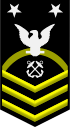 USN E-9 insignia