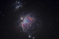 Amateur image of the Orion Nebula taken with a Sony Alpha a6300 camera, by Bryan Goff.