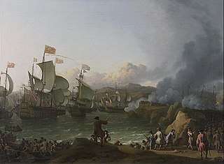 The Battle of Vigo Bay, 12 October 1702