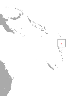 Northern Vanuatu near Australia