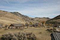 Image of Montana ghost town