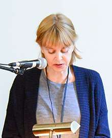 Barbara Gowdy at the Eden Mills Writers' Festival in 2017