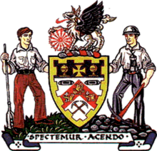 Arms of Barnsley Metropolitan Borough Council