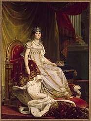 Napoleon's first wife, Joséphine, Empress of the French, painted by François Gérard, 1801