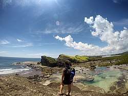 Bel-at and Tidal pool part of Biri Rock Formation in Northern Samar