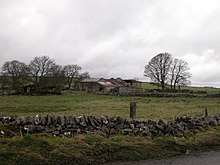 Colour photograph of the Benty Grange Farm