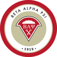 Beta Alpha Psi's new logo introduced on April 26, 2013