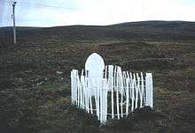Betty Corrigall's grave