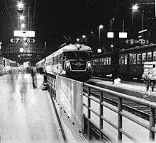 A Class 4010 with the Transalpin at Basel SBB, 1970.