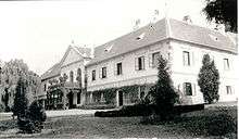 Manor Bilovice, photo by Willem-Bernard Engelbrecht, July 1911