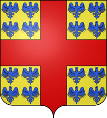 shield of Montmorency after 1214