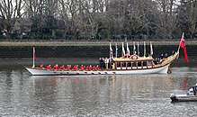 Gloriana on the Thames
