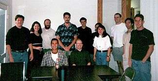 The Bomis staff, mid-2000