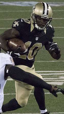 Cooks runs with the football as a member of the New Orleans Saints during an August 2015 preseason game vs. the Baltimore Ravens.