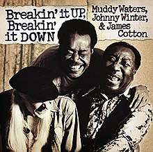 Johnny Winter, James Cotton, and Muddy Waters