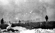 Territorials attacking at the Battle of Loos